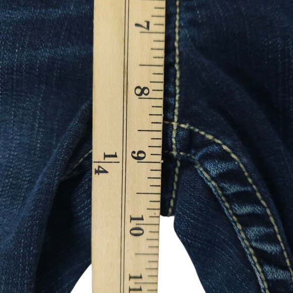 BKE Buckle Drew Boot Cut Jeans Womens Size 28 READ Distressed Mid Rise Denim - Picture 15 of 16